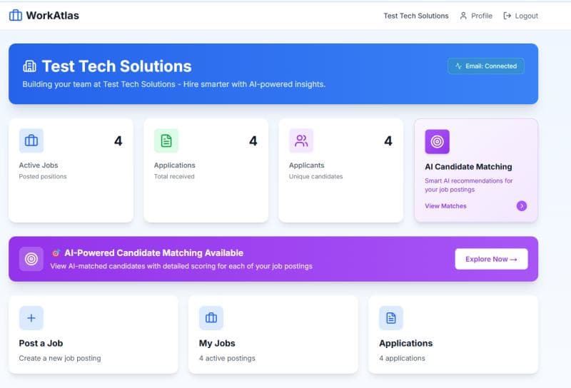 AI-Powered JobPortal Platform